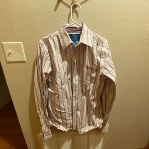 Abercrombie & Fitch M Mens Pink Button Up Shirt